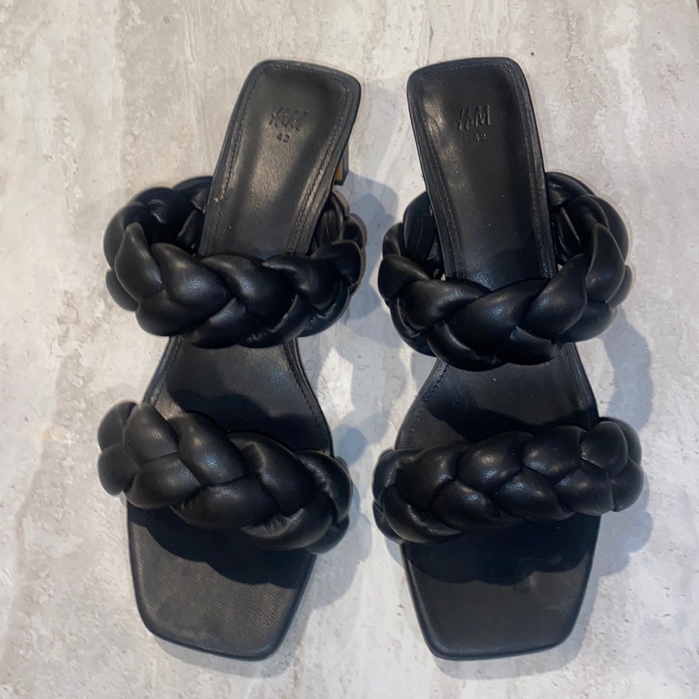 H&M Black Mini Heels